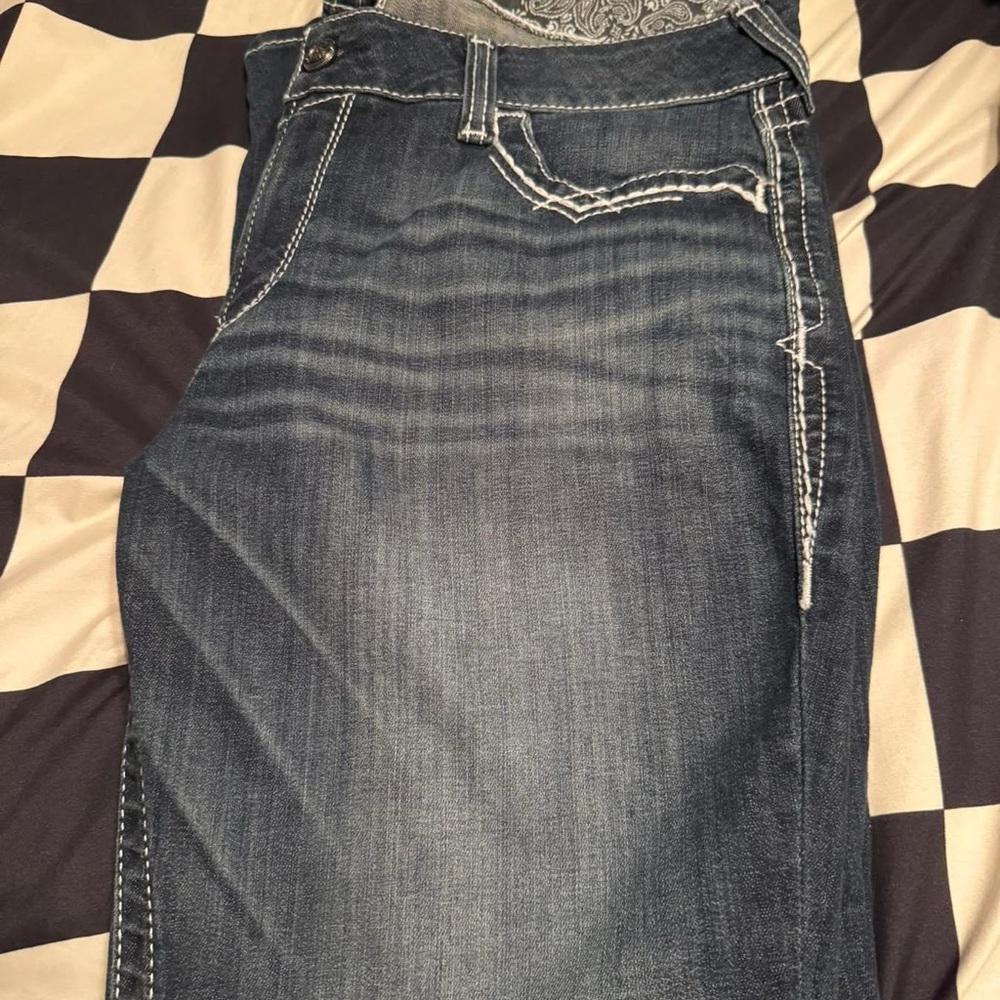 Ariat Women's Dark Blue Boot Cut Jeans